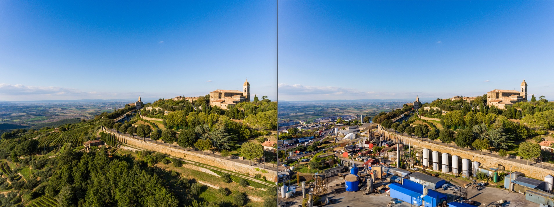 CONFRONTO MONTALCINO SENZA VINO