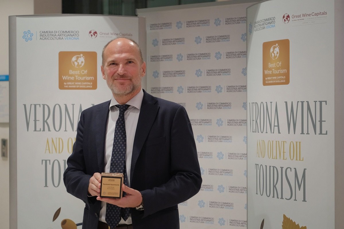 Enotursimo, Rambaldi Apartments di Guerrieri Rizzardi vince il Global Best of Wine Tourism di Great Wine Capitals.