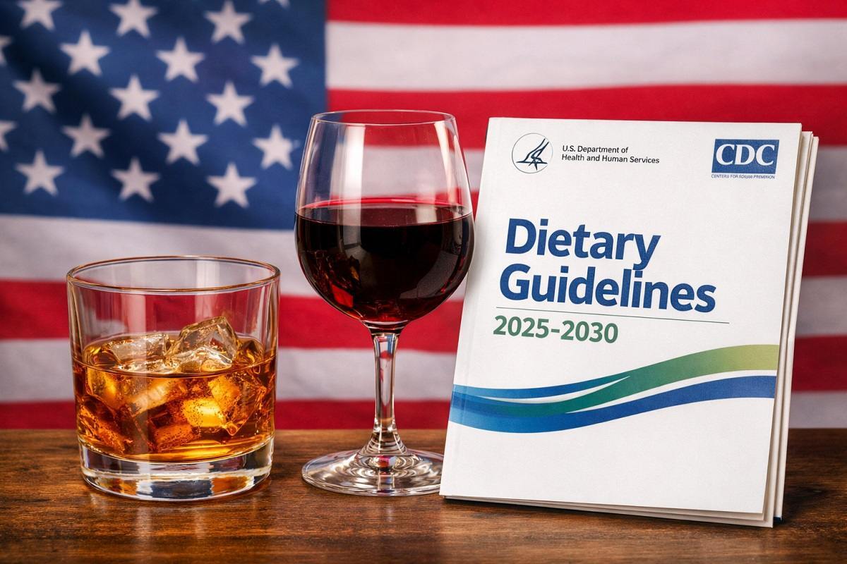 Alcol e salute: stop limiti giornalieri in USA. Nuove Dietary Guidelines consigliano di “consumare meno alcol persalute” senza dire quantità.